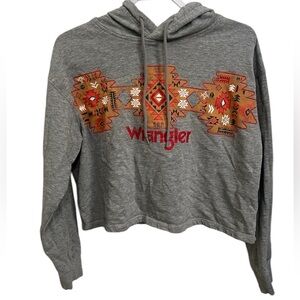 Wrangler cropped women’s hoodie.